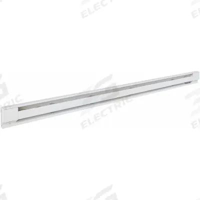 Dayton Electric Baseboard Heater: Residential Grade, 1800W/2500W, Thermostat Not Included - Standard Electric Baseboard Heaters