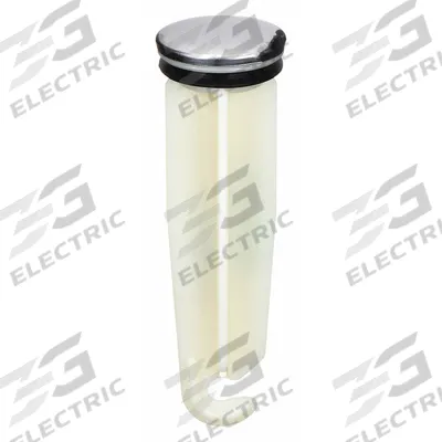 KISSLER Drain Stopper: 1 1/4 in Overall Dia, Plastic, Plastic, Silver - Stoppers & Plugs for Sink Drains