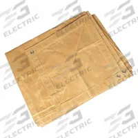 APPROVED VENDOR Tarp: 19.5 ft Lg, 14.5 ft Wd, Heavy Duty, 20 mil, Cotton Canvas, Tan, 10 oz/sq yd (MPN 2W690). Key specifications — Color: Tan; Brand: APPROVED VENDOR; Fabric Coating: Wax Coated.
