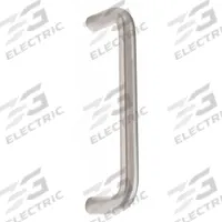 TRIMCO Pull Handle: 1 in Wd, 9 in Ht, Aluminum (MPN 1195E-1-4.710CU). Key specifications — Color: Silver; Material: Copper; Brand: TRIMCO.