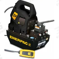 ENERPAC Hydraulic Pump: 10,000 psi Max. Op Pressure, 60 cu in/min Max. Flow Rate, 1 7/10 hp Max. HP (MPN ZU4420JB). Key specifications — attr941810: ZU4420JB; attr941817: 4-Way; attr941814: Advance.
