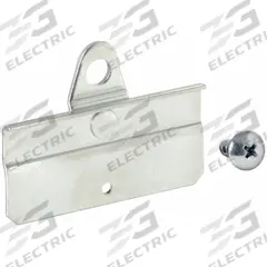 APPROVED VENDOR Bin Mounting Clip: 9/32 in Peg Hole, For 1 in Pegboard Hole Spacing, Screw-In, 5 PK (MPN 5TPF4). Key specifications — Finish: Zinc-Plated; Color: Silver; Locking System: Screw-In; Mounting Type: Surface; Accessory Type: Bin Mounting Clip; Brand: APPROVED VENDOR.