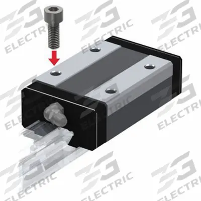 THK Linear Guide Carriage: For 15 mm Rail Wd, Ball, SR Radial Rail Guide - THK SR Series Ball Carriages