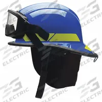 BULLARD Fire Helmet,Blue,Modern: Chin Strap, 4 pt Ratchet (MPN LTXBLGIZ4). Key specifications — Chin Strap: Yes; Brand: BULLARD; Suspension: 4 pt Ratchet.