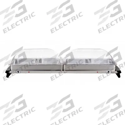 CADCO Buffet Server: 46 in Overall Lg, 15 1/4 in Overall Dp, 13 1/4 in Overall Ht - Buffet Servers