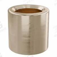 Sleeve Bearing: Bronze, SAE 841, 1/4 in Bore, 3/8 in OD, 3/8 in Lg, -35°F to 300°F, 10 PK (MPN AA307-09B). Key specifications — System of Measurement: Inch; Material Grade: SAE 841; Brand: OILITE.