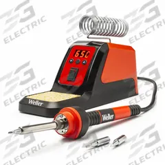 WELLER Soldering Station: 1 Channel, 70 W (MPN WLSKD7012A). Key specifications — Handpiece Style: Soldering Iron; Tip Width: 2.4mm Screwdriver; Manufacturer Part Number: WLSKD7012A; ESD Safe: No; Brand: WELLER.