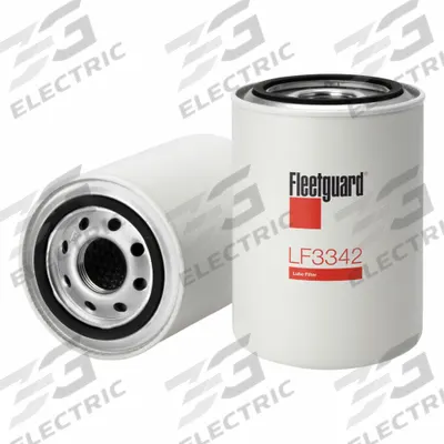 FLEETGUARD Oil Filter: 1 1/8"-16 Thread Size, 5 7/16 in Overall Ht, 5 7/16 in Overall Lg - Spin-On Oil Filters