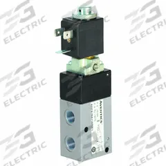 AVENTICS Solenoid Air Control Valve: Three-Way / Two-Position, Female 1/8 in NPT, Female 1/8 in NPT (MPN 8227A1NA11A00F1). Key specifications — attr1078830: Aluminum; attr1078874: Spring Return; attr1078854: Normally Closed.