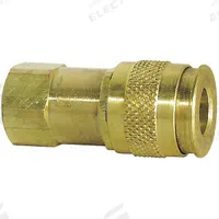 APPROVED VENDOR Quick Connect Hose Coupling: 1/4 in Body Size, 1/4 in Hose Fitting Size, FNPT, 2 PK (MPN 5ZVK2). Key specifications — Thread Size: 1/4" -18; Coupling Locking Type: Push-to-Connect; Brand: APPROVED VENDOR.