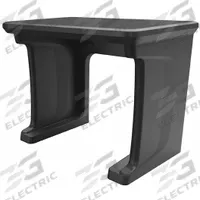 CORTECH Freestanding Desk: Black, 29 in Overall Ht, 30 in Overall Wd, 24 in Overall Dp, Floor Mount (MPN 7607BK). Key specifications — Brand: CORTECH; Furniture Series: Endurance; Material: Polyethylene.