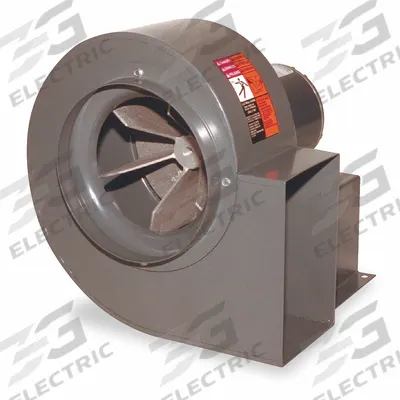 Dayton Blower: 9 in Wheel, Direct Drive, Includes Drive Pack, For 1,725 RPM Fan Speed - Direct-Drive Blowers with Drive