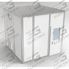 PORTA-FAB Modular Cleanroom: 10 ft x 10 ft x 10 ft, 100 sq ft Int Area, STC 31 (MPN 8CR1010). Key specifications — Brand: PORTA-FAB; Sound Transmission Coefficient: STC 31; Wall Material: Steel; Assembled: Unassembled.