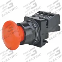 SIEMENS Mushroom Head Push Button: Non-Illuminated, Mushroom Head Profile, Non-Metallic, 30 mm (MPN 52BR8W2A). Key specifications — Brand: SIEMENS; Action: Maintained; Series: Class 52; Push Button Material Type: Non-Metallic.