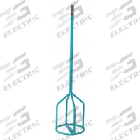 COLLOMIX Compound Stirring Paddle: Single-Paddle, High Viscosity, Hexafix Quick-Disconnect, 23 in Lg (MPN KR140HF). Key specifications — attr117483: KR140HF; attr117489: High; attr117479: COLLOMIX.