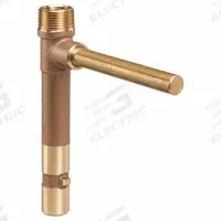 HYDRORAIN Quick Coupler Sprinkler Key: Brass/Steel (MPN 51031). Key specifications — Brand: HYDRORAIN; Compatible Product Type: 3/4 in MPT Fittings at Outlet; Material: Steel; Product Type: Quick Coupler Valves and Key.