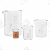 APPROVED VENDOR Beaker: Low Form, Printed Graduation, Polymethylpentene, Clear, 100 mL, Non-Sterile (MPN 601722). Key specifications — Clarity: Clear; Graduation Style: Printed; Body Color: Colorless; Brand: APPROVED VENDOR; Product Type: Beaker; Includes Graduations: Yes; Beaker Type: Low Form.