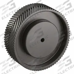 CONTINENTAL Gearbelt Pulley: Plain, 8 mm Pitch, For 64 mm Belt Wd, 80 Teeth, 1/2 in Bore Dia (MPN P-80S-MPB). Key specifications — Brand: CONTINENTAL; Sub-brand: SilentSync.