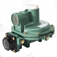 FISHER LPG Pressure Regulator: Lever-Acting Gas, 1,250,000 BtuH Gas Capacity, Aluminum, NPT x NPT (MPN R622E-BCH). Key specifications — Brand: FISHER LPG; Body Material: Aluminum.