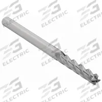 CLEVELAND Square End Mill: Carbide, 4 Flute, 5/32" Mill Dia, 5/16" LOC, 2" OAL (MPN C61828)