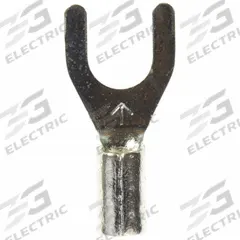 3M Fork Terminals: Bare, #10 Stud Size, 16 AWG – 14 AWG Wire Range, Std Fork, 600 V (MPN M14-10FX). Key specifications — attr1307963: M14-10FX; attr1307967: 3M.