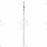 KIMBLE Serological Pipette: 10 mL Capacity, 0.1 mL Graduation Increments, Non-Sterile (MPN 37034B-10). Key specifications — Sterility: Non-Sterile; Brand: KIMBLE; Pipette Type: Wide Tip; Material: Borosilicate Glass; Product Type: Serological Pipette.