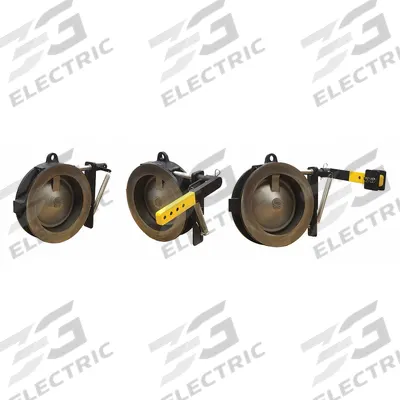 CHAMPION Spring Lever Check Valve: Swing, Inline Valve Body, 6 in Pipe Size, Wafer - 316 Stainless Steel Wafer External Spring-Loaded Swing Check Valves