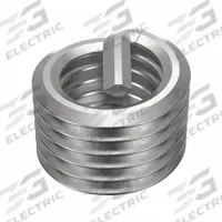 HELI-COIL Helical Insert: Tanged Tang Style, Free-Running, 1/4"-28 Thread Size, Plain, Plain, 100 PK (MPN A1191-4CN250). Key specifications — attr798694: 18-8; attr798710: Right Hand; attr798707: 1/4"-28; attr798676: Metal; attr798705: Inch; attr798675: HELI-COIL; attr798708: 200,000 to 250,000 psi; attr798713: Fine.