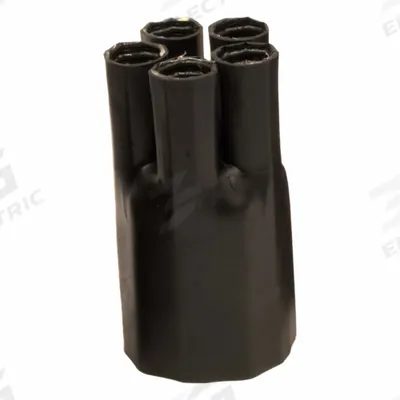 ELECTRIDUCT Heat Shrink Breakout Boots: 10 Pk, 3.14 in I.D. Before Shrinking, 6.9 in Lg