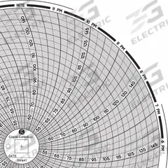 GRAPHIC CONTROLS Circular Paper Chart: Dickson, 50°F to 150°F, 50°C to 150°C, Chart 447, 60 PK. Key specifications — attr1000971: PRPR8; attr1001003: GRAPHIC CONTROLS; attr1001002: Temperature °F.