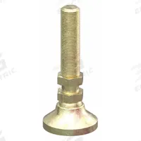 Leveling Feet: 20 Series/25 Series/30 Series/40 Series/45 Series, Steel, 31.75 mm x 31.8 mm x 73 mm (MPN 65-2190). Key specifications — Includes Fasteners: Yes; Mounting Type: Drop-In; System of Measurement: Metric; Finish: Zinc-Plated; Brand: 80/20; Material: Steel; Product Type: Deluxe Leveling Foot; Adjustable: Yes.