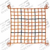 US NETTING Cargo Lifting Net (MPN CGLN-10-12-2W). Key specifications — Brand: US NETTING; Color: Orange; Material: Polyester.