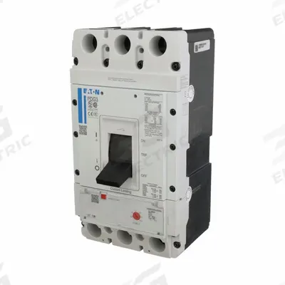 EATON Molded Case Circuit Breaker: 500 A Amps, 65kA at 480V AC, Fixed, ABC, Line/Load Lug - Power Defense Molded Case Circuit Breakers