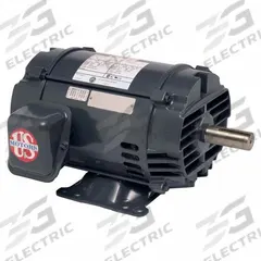U.S. MOTORS General Purpose Motor: Rigid Base Mount, Open Drip Proof, 100 hp, 3,554 RPM (MPN D100P1ES). Key specifications — Brand: U.S. MOTORS; Nameplate Voltage @ 60 Hz: 230V AC; Full Load Current @ 60 Hz: 221.0/110.0 A; Nameplate RPM @ 60 Hz: 3,554 RPM; Motor Enclosure: ODP.