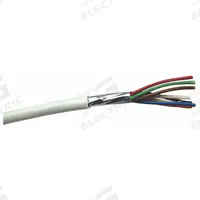 CAROL Power Limited and Communication Cable: 1,000 ft Cable Lg, 7 Strands, 18 AWG, Plenum, PVC, PVC (MPN E2208S.41.86). Key specifications — Application: Alarm Systems; Fire Rating: Plenum; Insulation Material: PVC; Jacket Material: PVC; Manufacturer Part Number: E2208S.41.86; Product Type: Communication Cable; Shielding Material: Flexfoil Polyester Supported Aluminum Foil; Brand: CAROL.