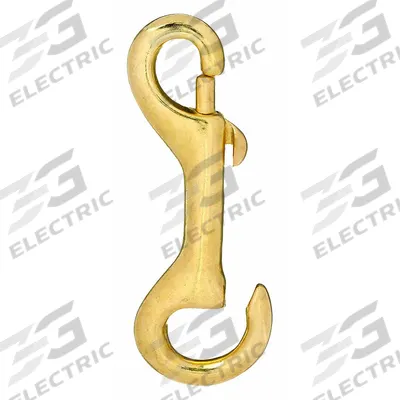 LUCKY LINE PRODUCTS Slide Bolt Snap: 1 Snaps, Slide Bolt, Bronze - Slide Bolt Spring Snaps