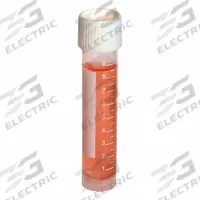 GLOBE SCIENTIFIC Test Tube: Test Tube, Polypropylene, 10 mL Capacity - mL, Round, Colorless, Sterile (MPN 6105SP). Key specifications — Brand: GLOBE SCIENTIFIC; Graduated: Yes; Closure Color: White; Includes: Attached White Screw Cap; Includes Closure: Yes; Body Color: Colorless; Bottom Shape: Round; Body Material: Polypropylene.