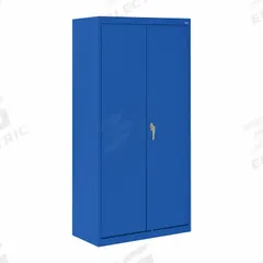 SANDUSKY Shelf Cabinet: 36 in x 24 in x 72 in, 1 Adj Shelf, Swing Handle & Three-Point Locking, Blue. Key specifications — attr66548: SANDUSKY; attr88067: Frame; attr88068: Blue; attr88069: Unassembled.