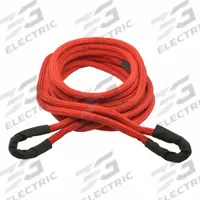 CATAPULT Recovery Rope: 20 ft Overall Lg, Nylon, Red, 8,800 lb Working Load Limit, Loop (MPN 10-2062520). Key specifications — Material: Nylon; End Type: Loop; Color: Red; Brand: CATAPULT.