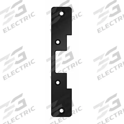 HES Electric Strike Faceplate: 1 1/4 in Wd, 6 7/8 in Ht - Electric Strike Faceplates