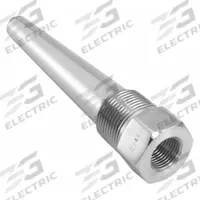 ASHCROFT Threaded Thermowell: Stainless Steel, For 4 in Stem Lg, 2 1/2 in Insertion Lg (MPN 50W0250HT260S). Key specifications — Maximum Operating Temperature: 700°F at 3700 psi; Brand: ASHCROFT; Maximum Operating Pressure: 7,000 psi at 100°F.