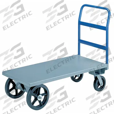 LITTLE GIANT Platform Truck: 3,000 lb, 60 in L x 36 in W x 16 1/2 in H Deck, Solid, 12 ga Deck - General Purpose Platform Trucks