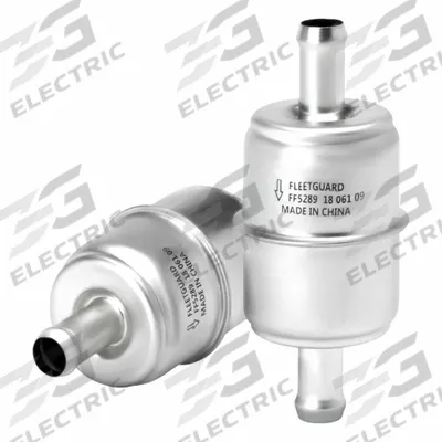 FLEETGUARD Automotive Fuel Filter: 11 3/8 in Overall Lg, Diesel Fuel, Diesel - In-Line Fuel Filters