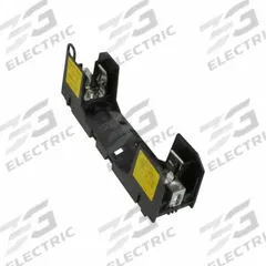 BUSSMANN Fuse Block: Open Block Design, 1 Pole, 600 V AC, Box Lug, Non-Indicating (MPN HM60060-1CR). Key specifications — attr233046: BUSSMANN.
