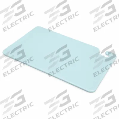 SAN JAMAR Cutting Board: 18 in Overall Lg, 12 in Overall Wd, Blue, Co-Polymer - Cut-N-Carry Cutting Boards