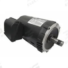 DAYTON General Purpose Motor: C-Face Mount, Open Drip Proof, 1 hp, 230/460V AC, 1,140 RPM (MPN 4THU1). Key specifications — Brand: DAYTON; Nameplate Voltage @ 60 Hz: 230/460V AC; Full Load Current @ 60 Hz: 3.3/1.65 A; Nameplate RPM @ 60 Hz: 1,140 RPM; Motor Enclosure: ODP.