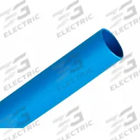 3M Heat Shrink Tubing: 0.13 in I.D. Before Shrinking, 0.06 in I.D. After Shrinking, 500 ft Lg, 3 PK (MPN FP301-1/8-500'-BLUE-SPOOL). Key specifications — Color: Blue; Brand: 3M.