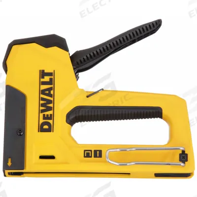 DEWALT Staple/Nail Gun: 7 13/32 in Overall Lg, For 7/16 in Staple Wd, Straight Drive - Staple & Nail Guns
