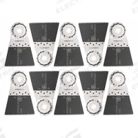 FEIN Oscillating Tool Blade: 2 1/2 in Blade Wd, 3 13/16 in Overall Lg, Precision Cutting, 10 PK (MPN 63502208290). Key specifications — attr1097473: Wood; attr1097476: FEIN; attr1097456: Precision Cutting.
