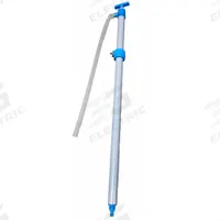 ACTION PUMP Hand Pump: Piston Action, Pump with Hose, PVC Housing, 11 oz per stroke, Piston, 38 in (MPN ACTPVC11OUNCE). Key specifications — Brand: ACTION PUMP; Housing Material: PVC; Maximum Flow Rate: 11 oz per stroke; Suction Tube Material: PVC; Seal Material: PVC.